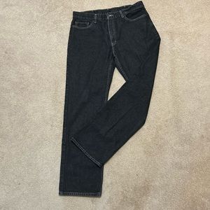 NWOT Faded Glory black jeans. 36 X 34. 100% cotton.
